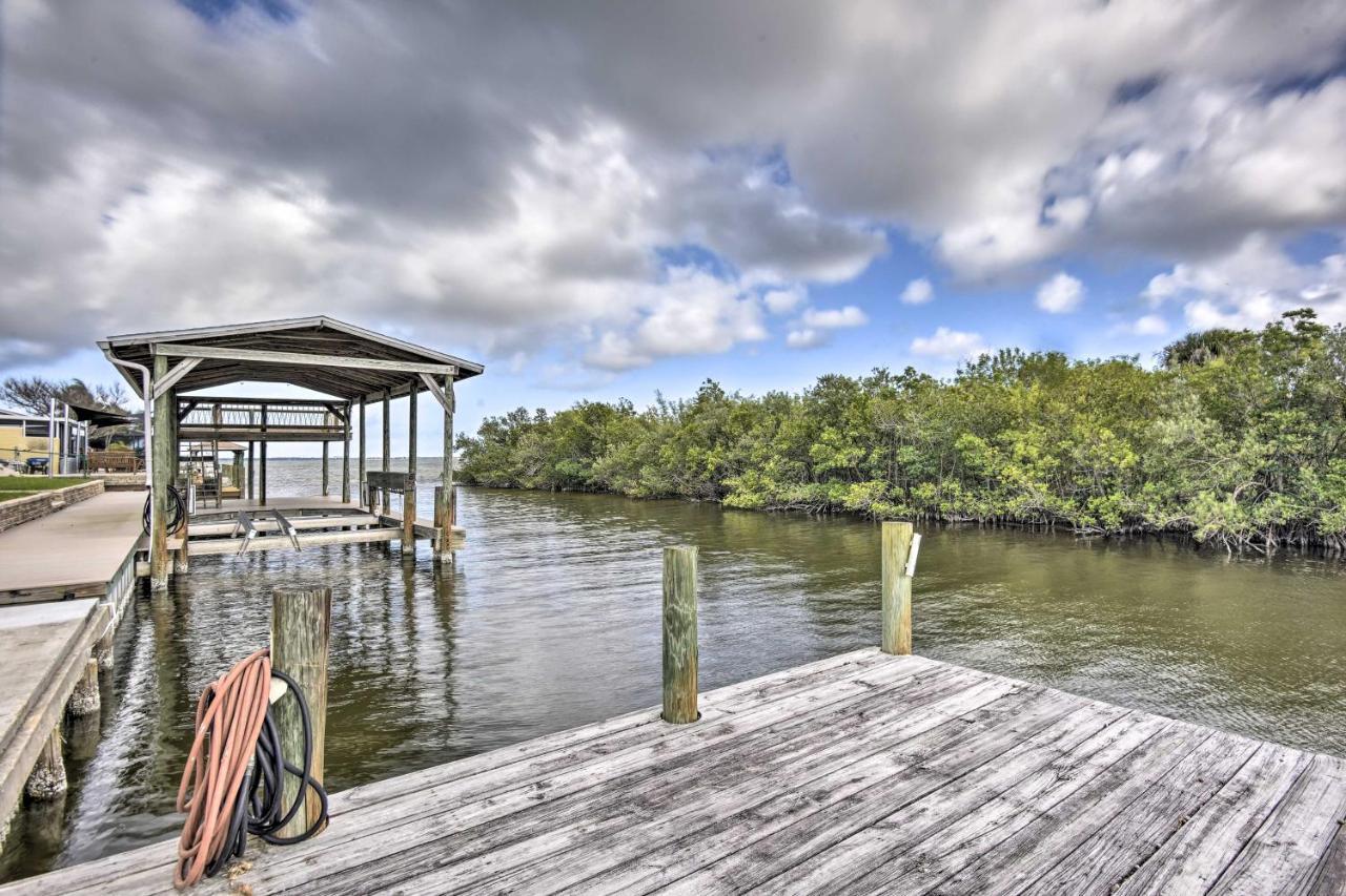 Merritt Island Home With Boat Dock On Canal Front! Zewnętrze zdjęcie